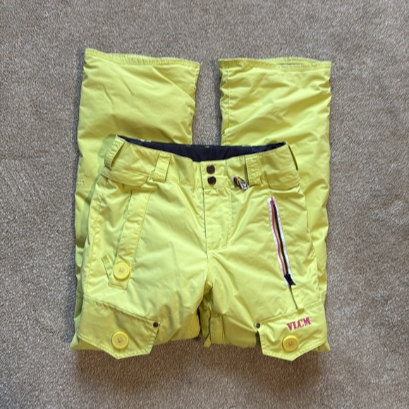 Volcom Girls Snow Pants - Picture 3 of 8